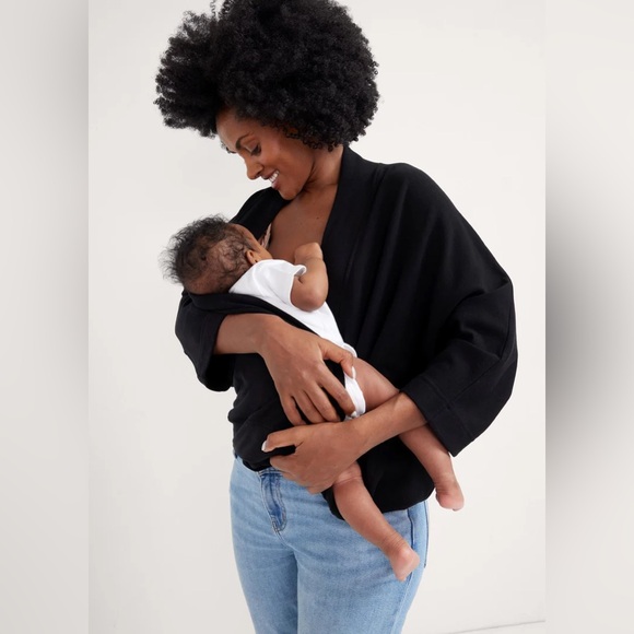 HATCH The Early Days Maternity Nursing Friendly Sweatshirt - Picture 3 of 7